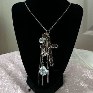 GUESS Bohemian Multi Charm Necklace